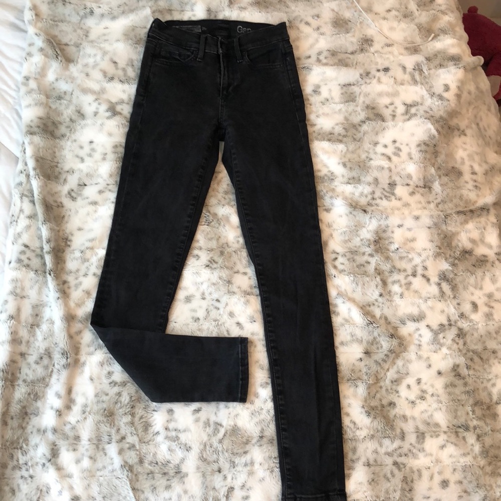 High Waisted GAP Skinny Jeans